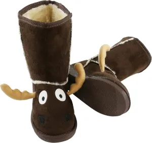 Lazy One Animal Slipper Boots for Kids, Cozy Children's Slippers