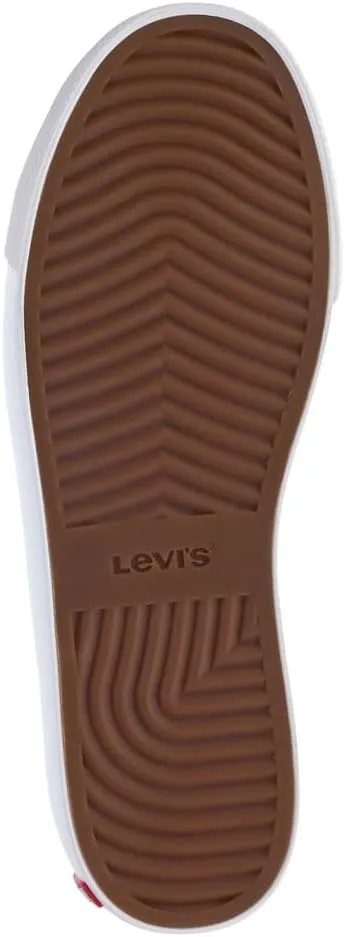 Levi's Mens LS1 Canvas and Suede Hightop Casual Sneaker Shoe