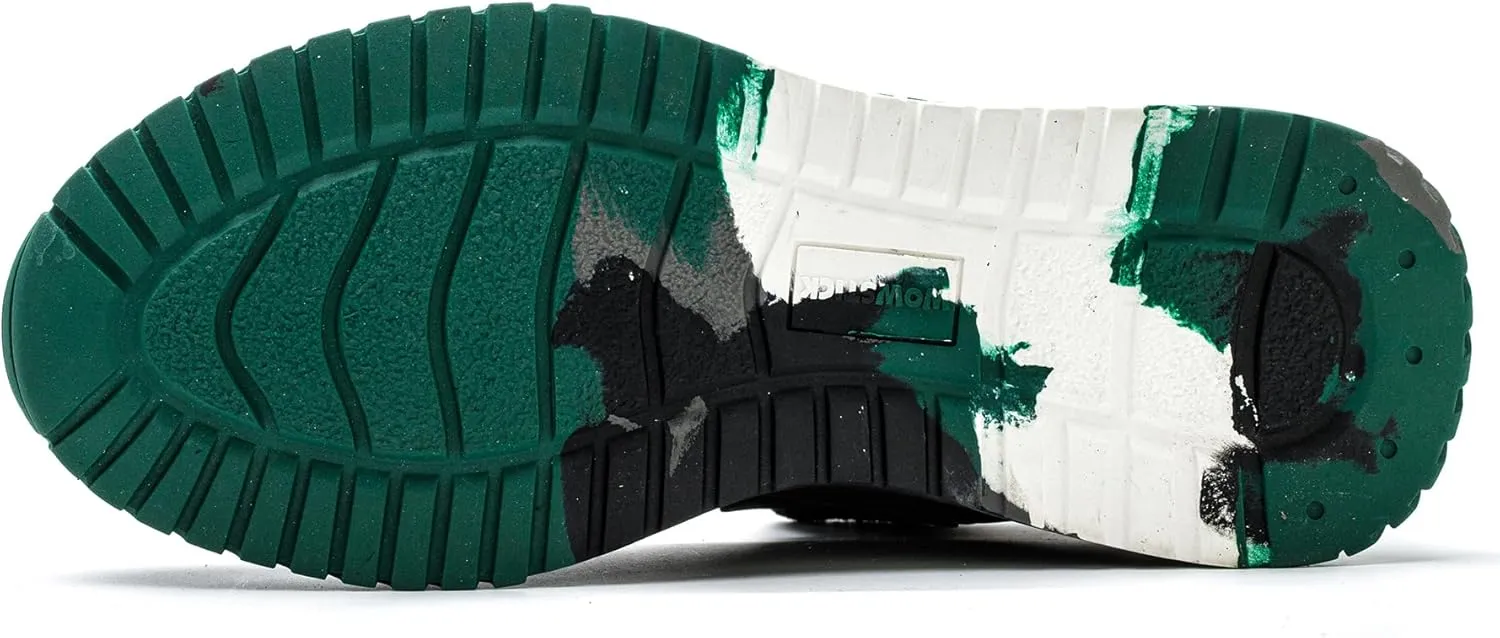 Lightweight Work Safety Steel Toe Sneakers, Durable Breathable Light Construction Tennis Shoes