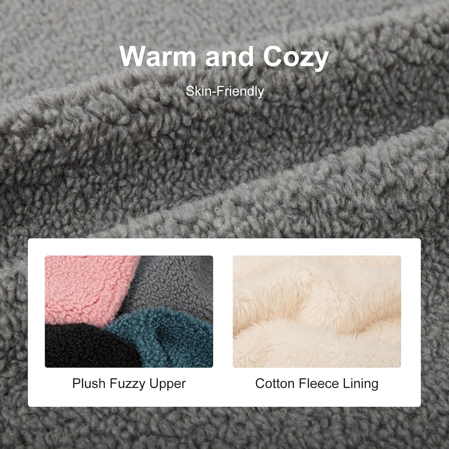 LongBay Women's Cozy Lightweight Slippers Warm Memory Foam Fuzzy House Shoes Indoor Outdoor Bedroom Boots with Anti Skid Rubber Sole