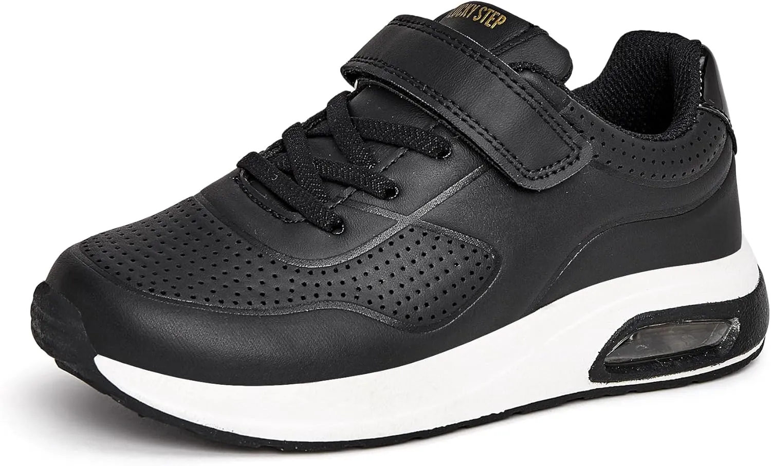 LUCKY STEP Boys Girls Athletic Running Shoes Air Lightweight Fashion Sneakers Casual Breathable Tennis Trainers for Little Kids