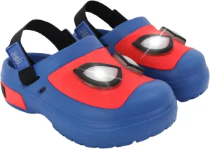 Marvel Spiderman Boys Slip On Clogs Kids Sandals Shoes Sizes 5-13