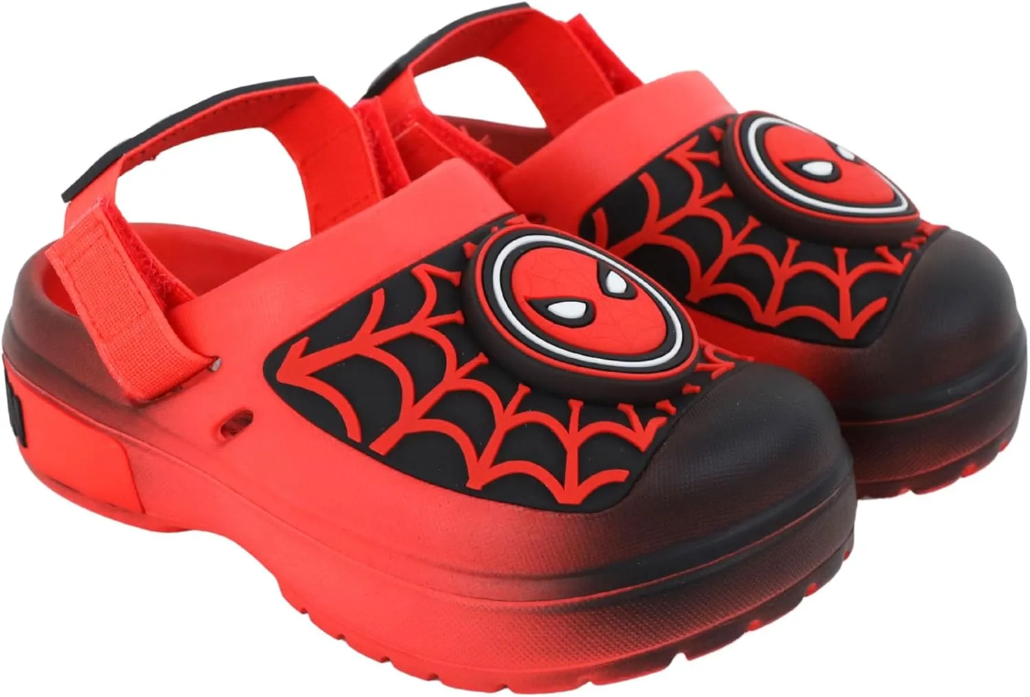 Marvel Spiderman Boys Slip On Clogs Kids Sandals Shoes Sizes 5-13