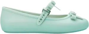 Melissa Soft Ballerina Collection - Seasonless Flats for Women - Classic Ballet Style with Adjustable Strap - Light-as-Air PVC Construction - Soft Foam Insole - Bubblegum Scent