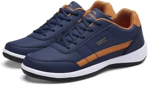 Men's Casual Comfortable Sneakers, Lightweight Durable Anti-Slip Sneakers, Street Style Trendy Shoes for Daily Wear