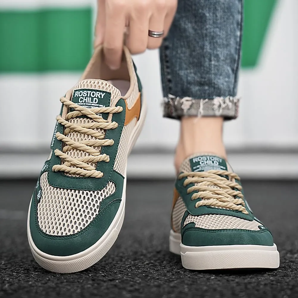 Men's Fashion Skate Walking Shoes Road Running Skateboarding Sneakers
