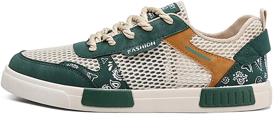 Men's Fashion Skate Walking Shoes Road Running Skateboarding Sneakers
