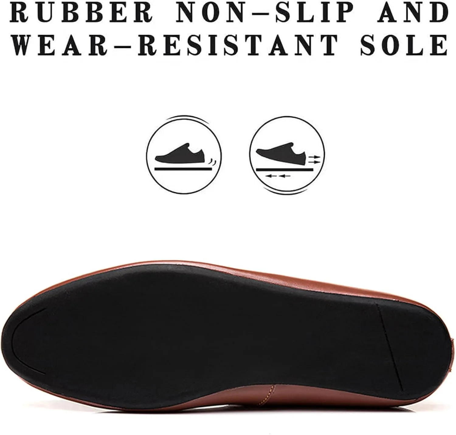 Men's Leather Simple Flat Casual Mule Clogs Fashion Slip On Comfortable Breathable Closed Pointed Toe Backless Dress Loafers for Work Party Wedding Walking