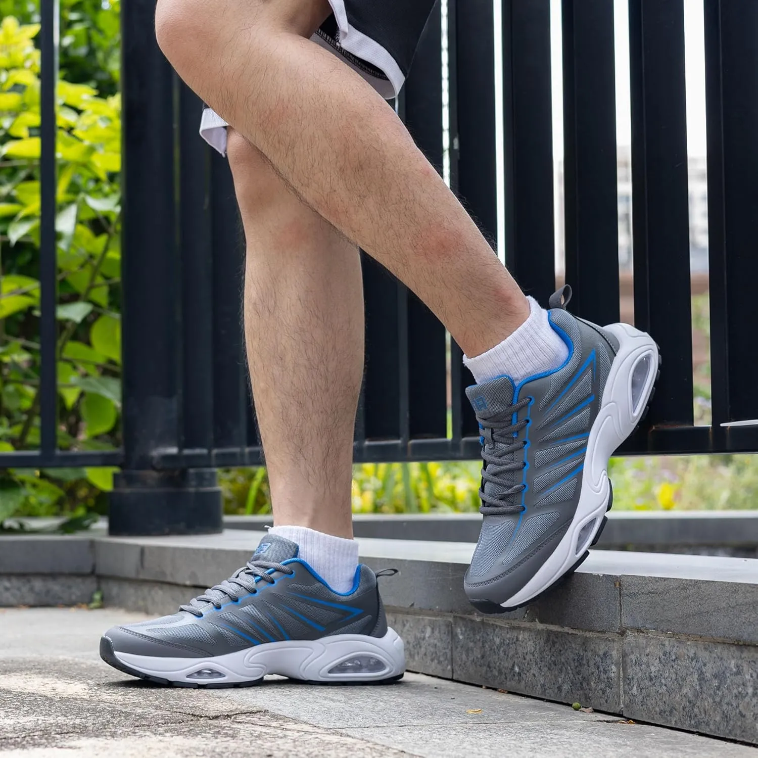 Mens Tennis Running Shoes Air Athletic Comfortable Walking Shoes Gym Jogging Workout Breathable Fashion Sneaker Size US 7-13