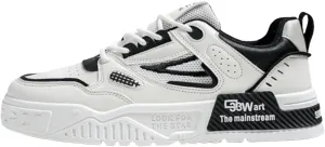 Men's Trendy Stylish Sneakers - Comfortable and Durable for Street Style and Skateboarding - Fashion Trendy Design