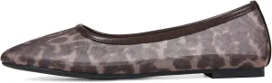Mesh Ballet Flats Shoes for Women Round Toe Slip on Ballerina Casual Work Flats Low Heel Comfortable Soft