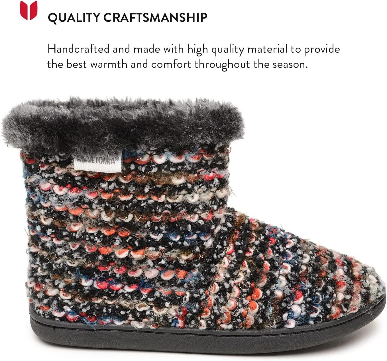 Minnetonka Womens Betty Slipper
