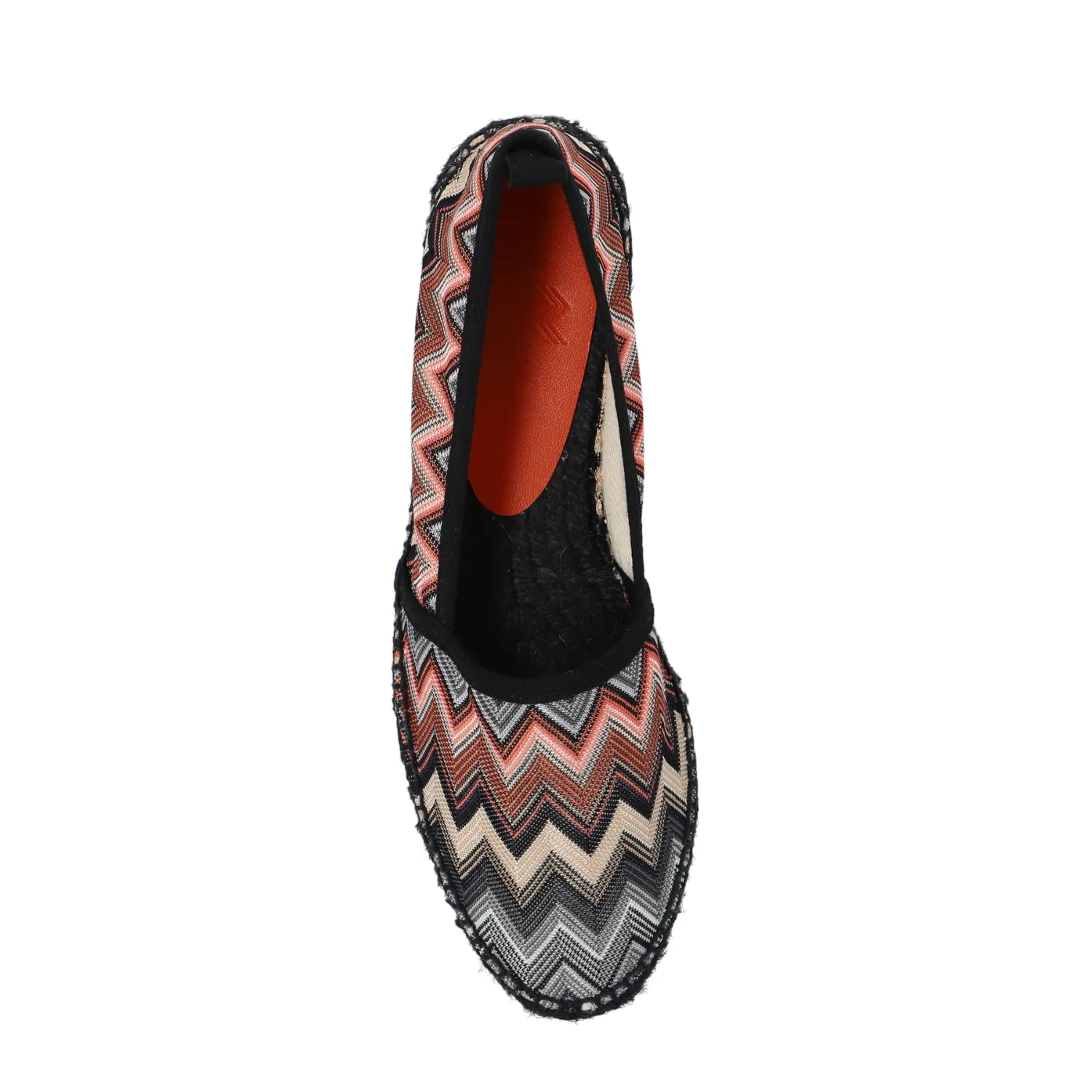 MISSONI ZIGZAG PATTERNED SLIP-ON ESPADRILLES