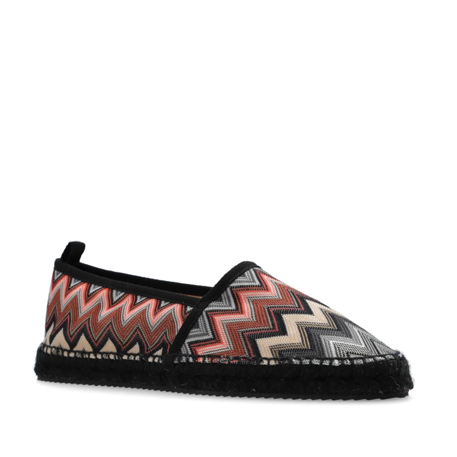 MISSONI ZIGZAG PATTERNED SLIP-ON ESPADRILLES