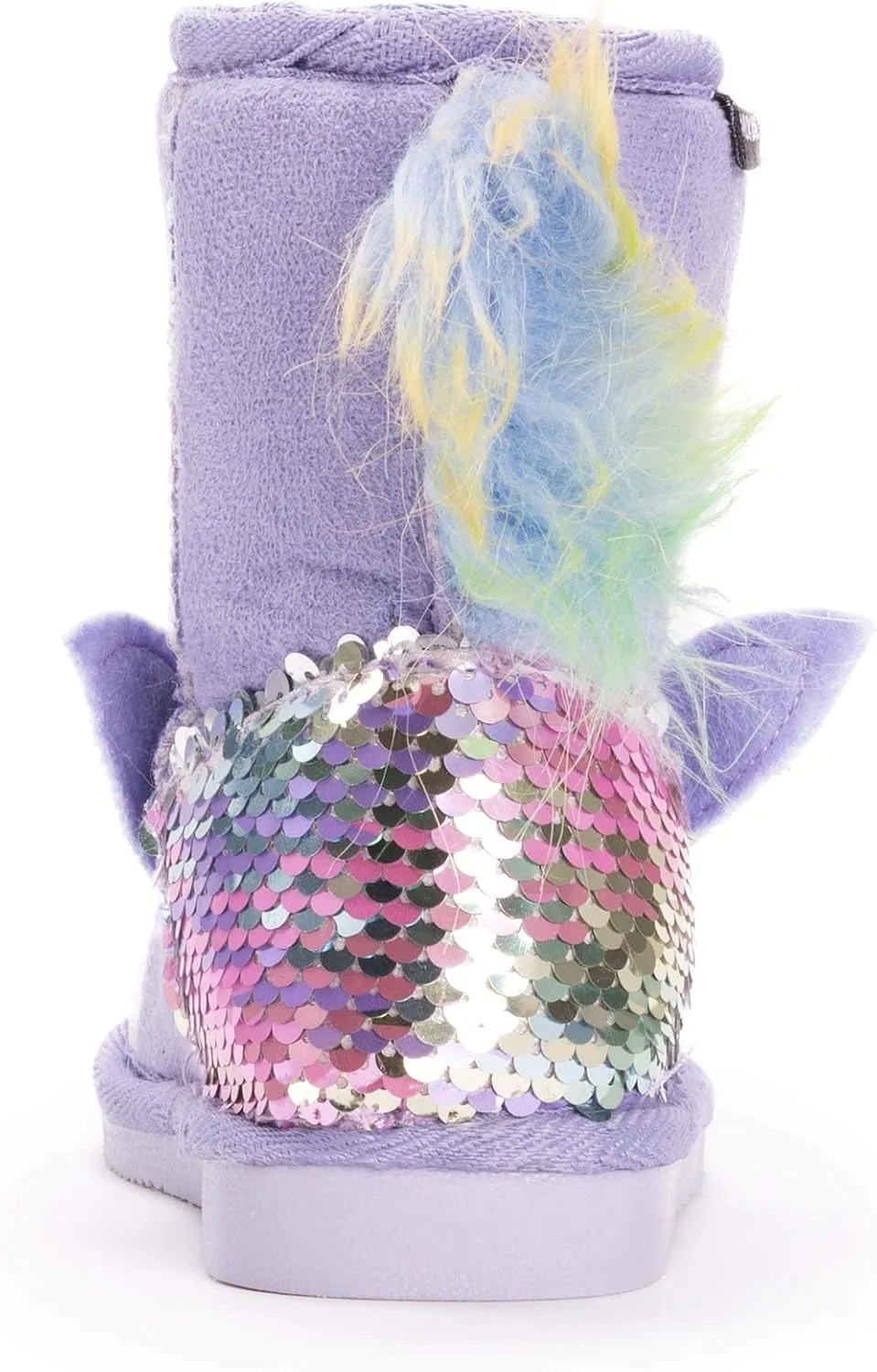 MUK LUKS Unisex-Child Kid's Luna Unicorn Boots Fashion