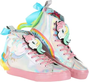 My Little Pony Adult High Top Sneakers | Exclusive Shoes for Cosplay, Everyday Wear Multicolor