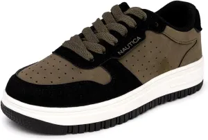 Nautica Boys Low-Top Sneakers, Basketball Tennis Shoes for Kids, Outdoor School Running Shoes - Sizes for Big Kid/Little Kid