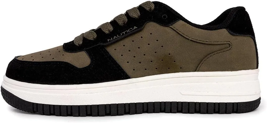Nautica Boys Low-Top Sneakers, Basketball Tennis Shoes for Kids, Outdoor School Running Shoes - Sizes for Big Kid/Little Kid