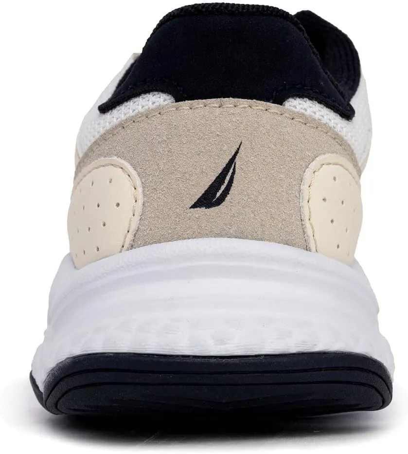 Nautica Kids Boys & Girls Athletic Sneakers - Chunky Cushion Heel Running & Hiking Shoes (Lace-Up/Bungee Slip-On) (Big Kid/Little Kid/Toddler)