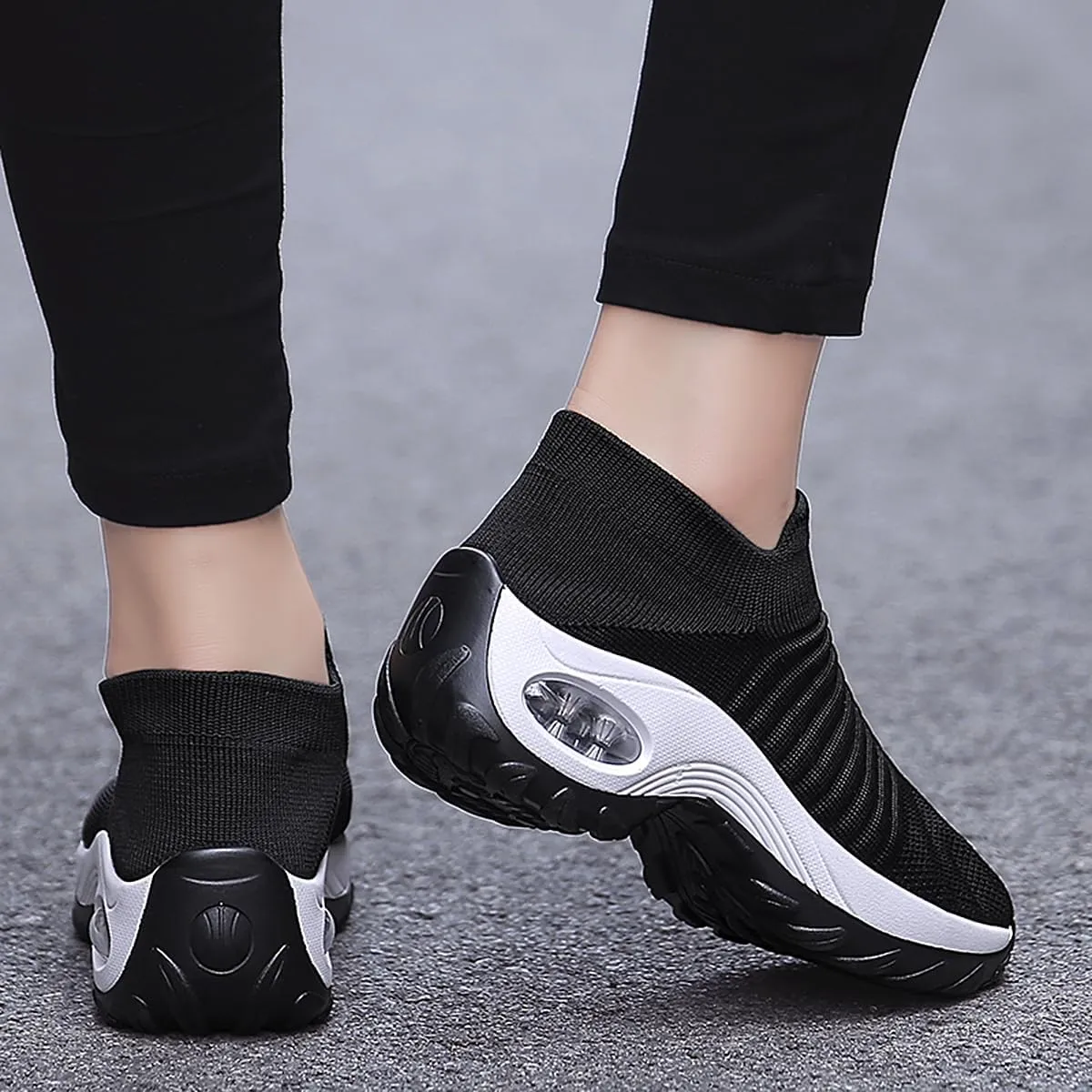 Non Slip Work Shoes Women, Walking Shoes Women, Work Gym Nurse Mesh Casual Fashion Sneakers Comfort Breathable Lightweight
