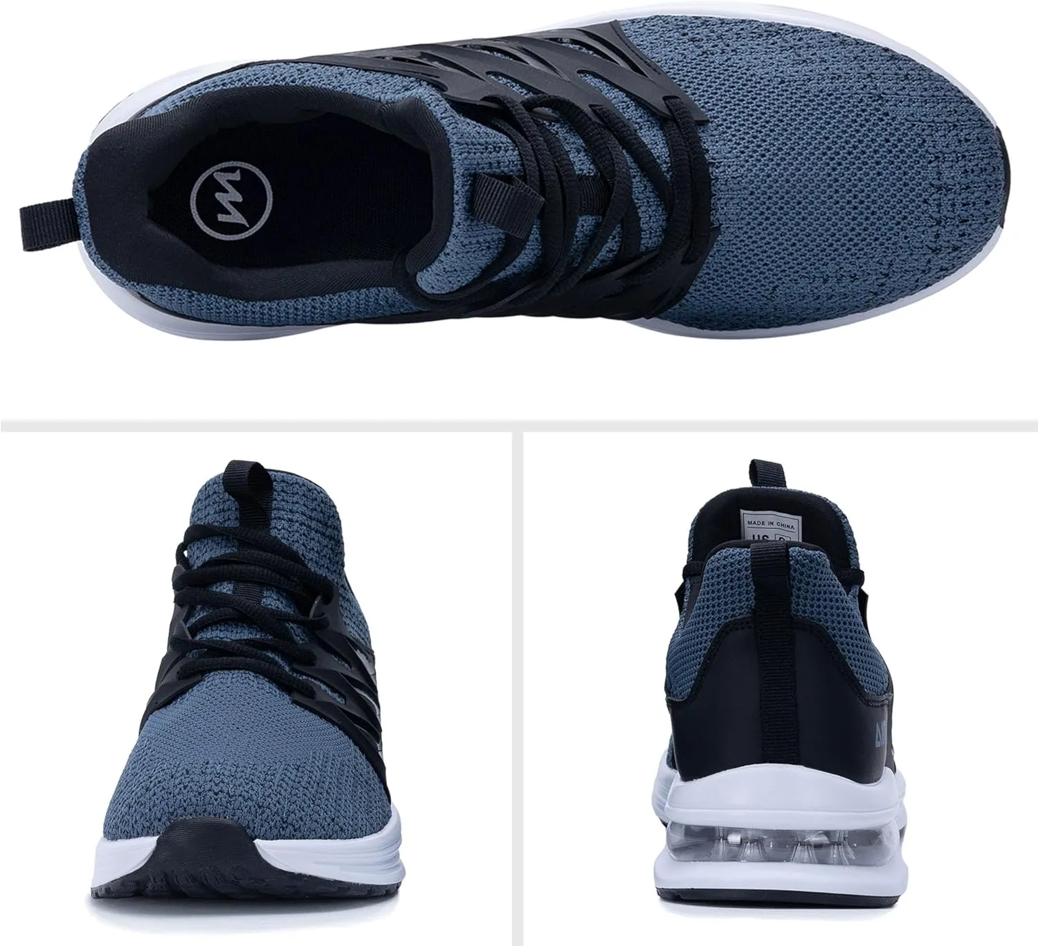 PERSOUL Mens Air Running Shoes Athletic Tennis Sneakers Lightweight Breathable Workout Gym Jogging Sport Shoes for Men Size7-13