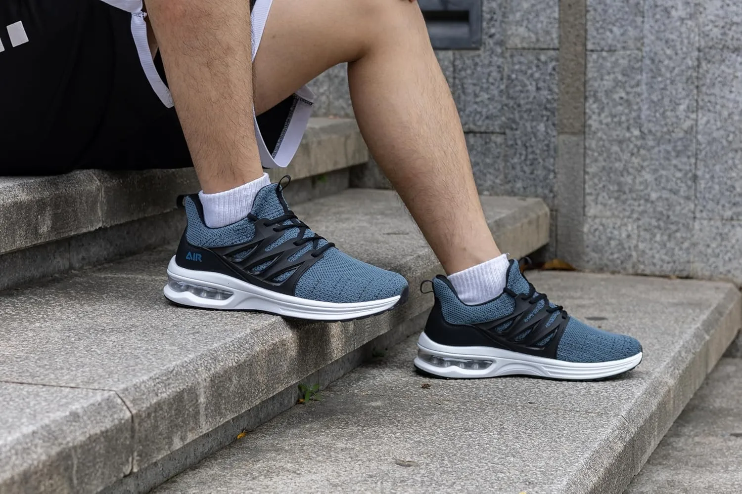 PERSOUL Mens Air Running Shoes Athletic Tennis Sneakers Lightweight Breathable Workout Gym Jogging Sport Shoes for Men Size7-13
