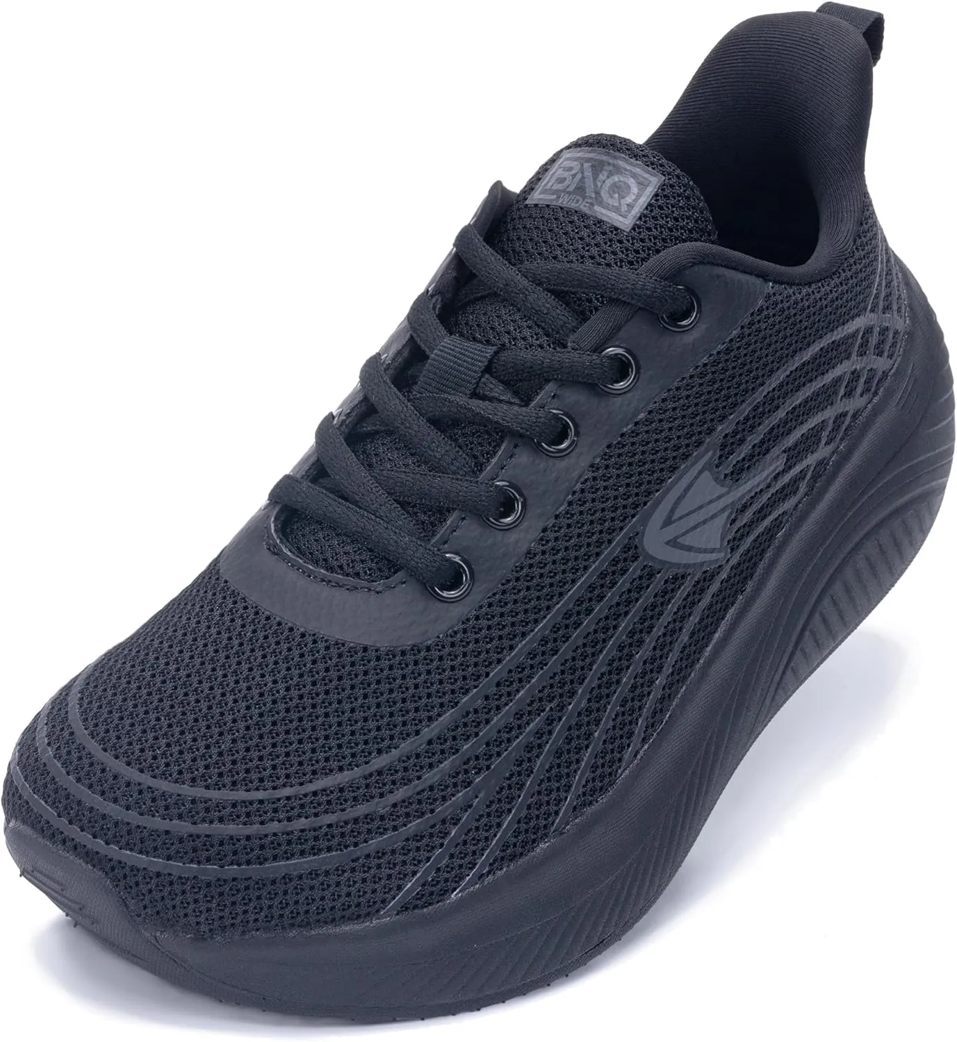 PERSOUL Wide Toe Box Shoes Women Walking Shoes with Arch Support Comfortable Tennis Sneakers for Plantar Fasciitis Foot Pain Relief US 6-11
