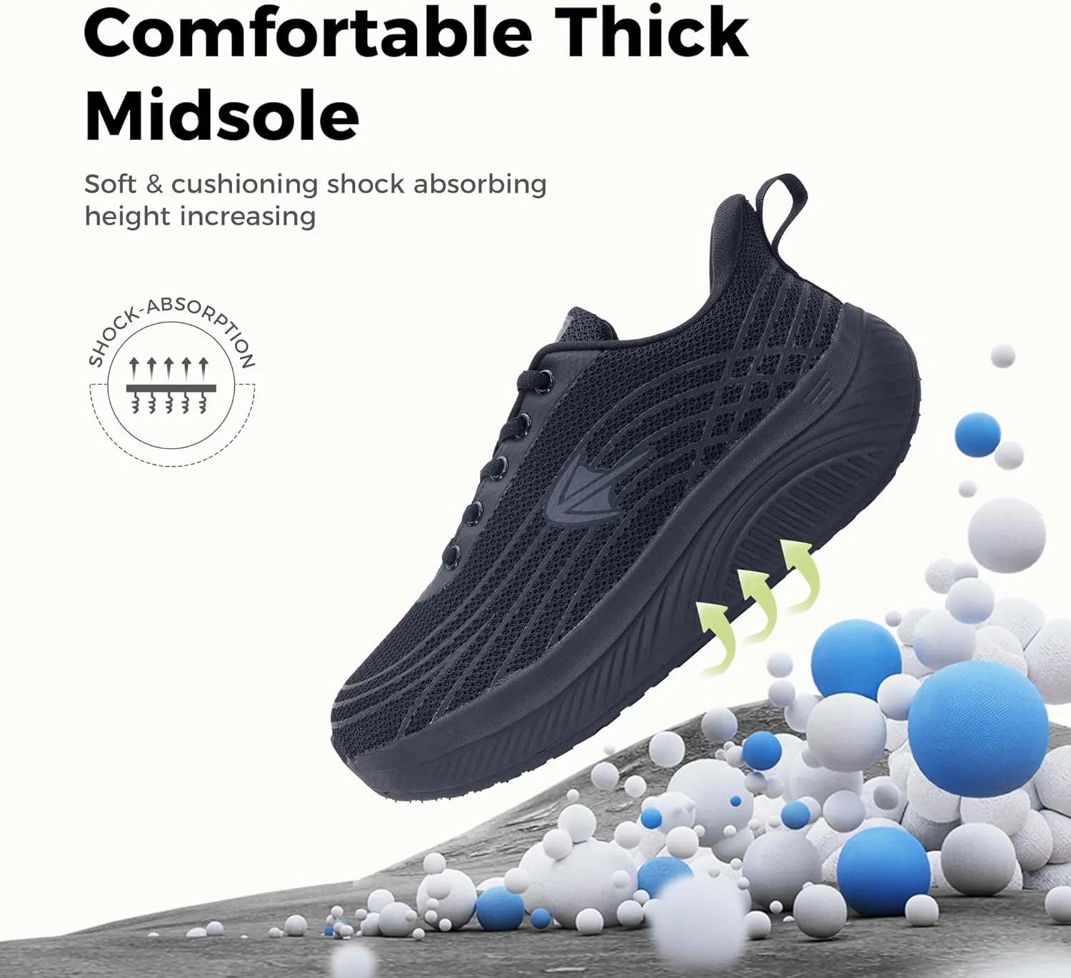 PERSOUL Wide Toe Box Shoes Women Walking Shoes with Arch Support Comfortable Tennis Sneakers for Plantar Fasciitis Foot Pain Relief US 6-11