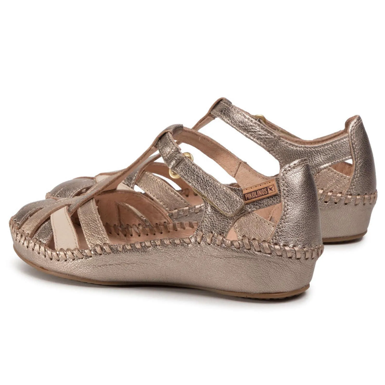 Pikolinos Puerto Vallarta Calfskin Leather Women's Ankle Strap Sandals
