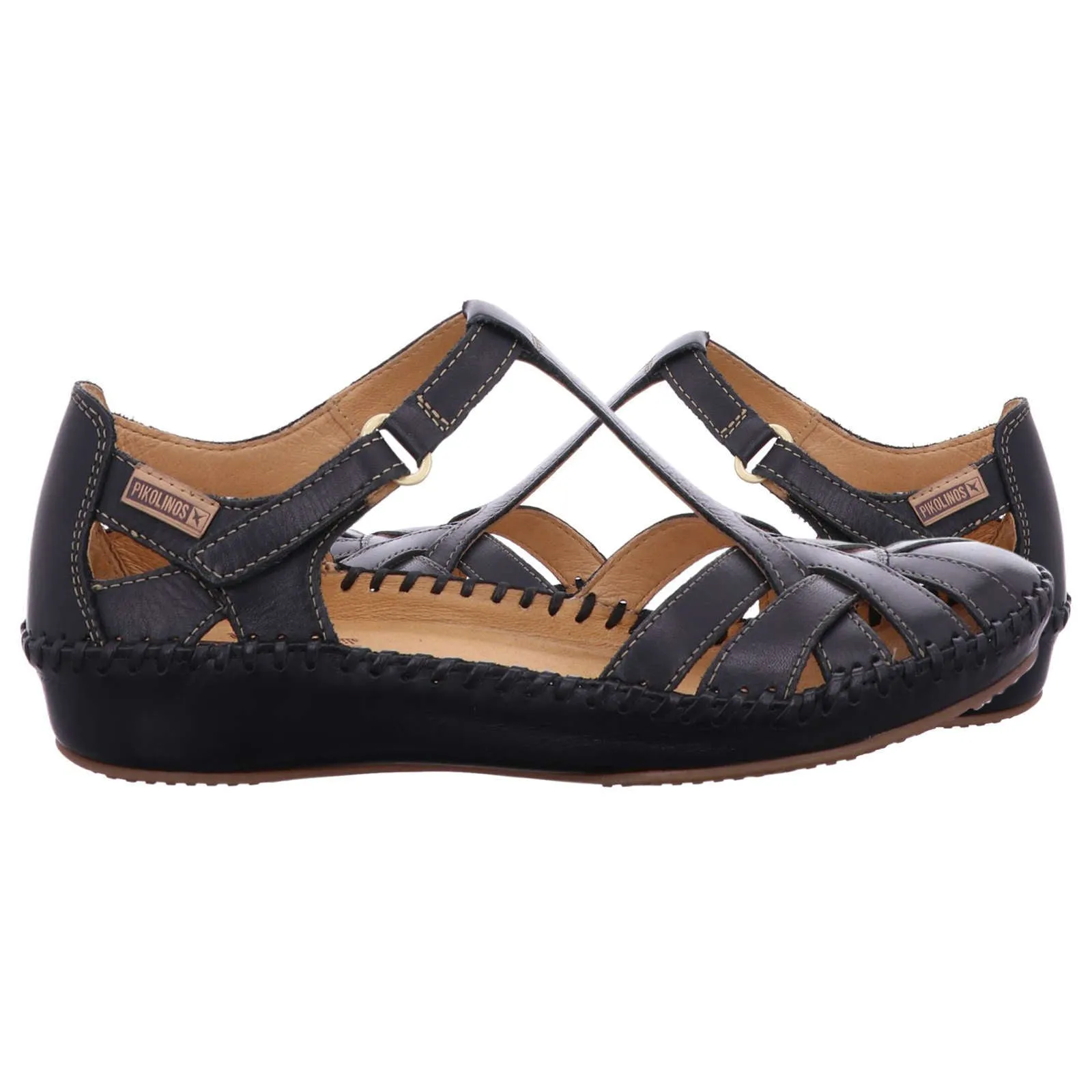 Pikolinos Puerto Vallarta Calfskin Leather Women's Ankle Strap Sandals