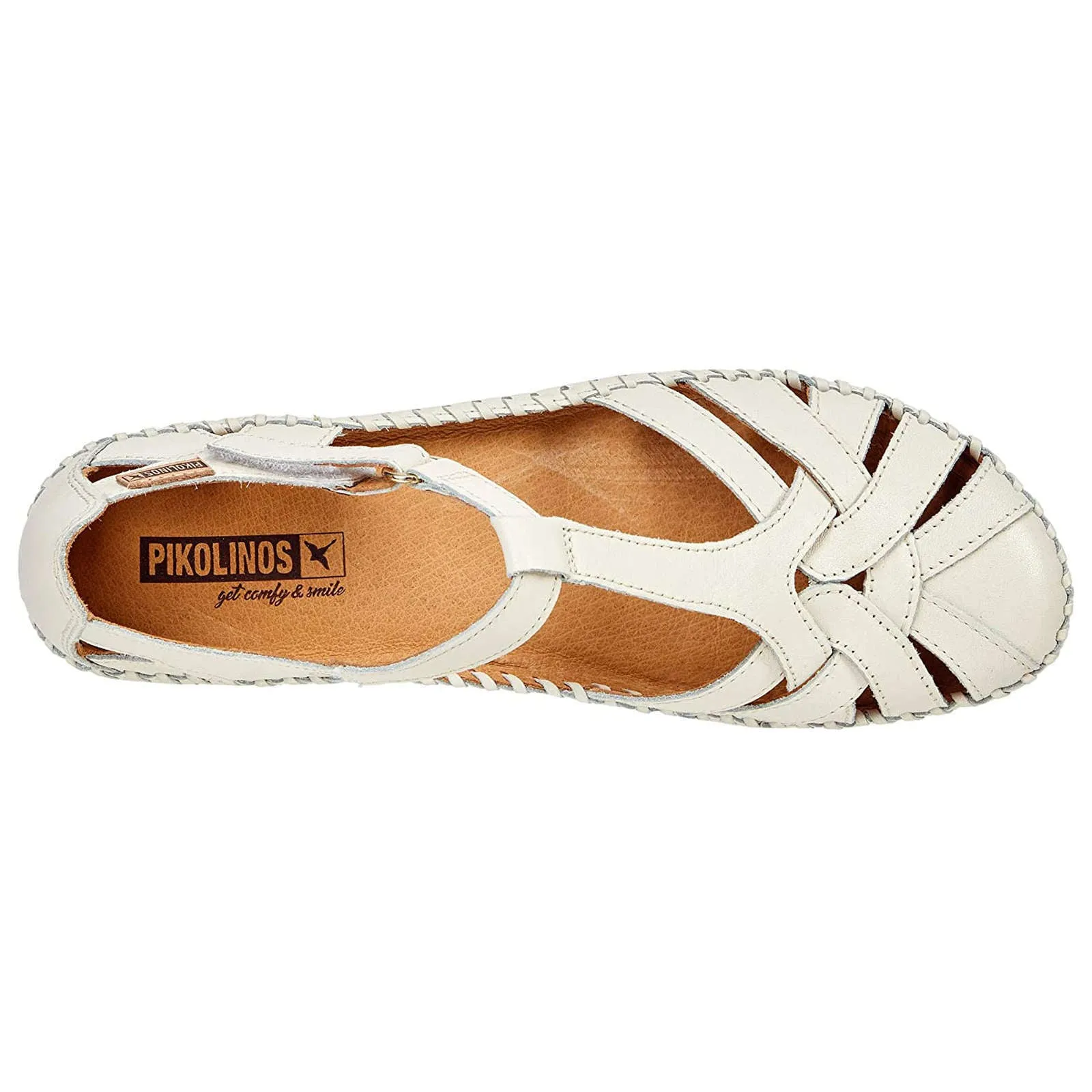 Pikolinos Puerto Vallarta Calfskin Leather Women's Ankle Strap Sandals