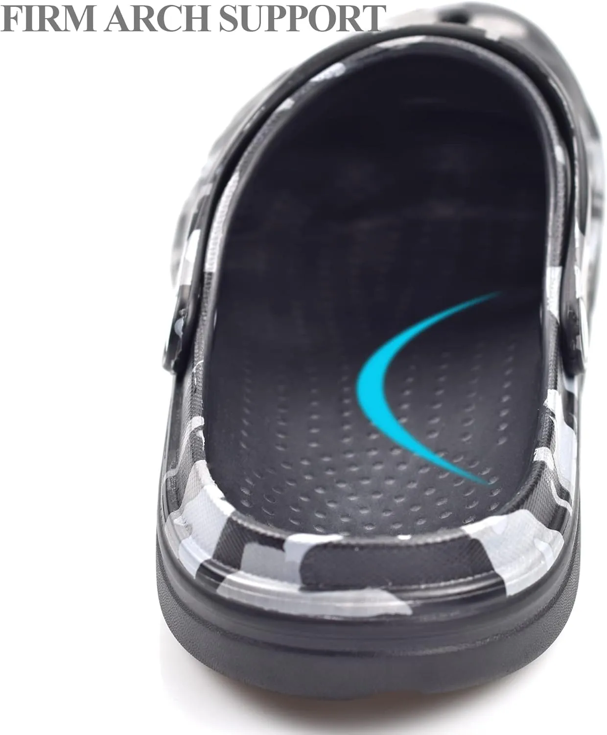 PIMIO Garden Clogs for Women and Men,Slip On Work Shoes with Arch Support,Womens Mens Quick-Dry Water Shoes Casual Sandals,Comfortable Slippers