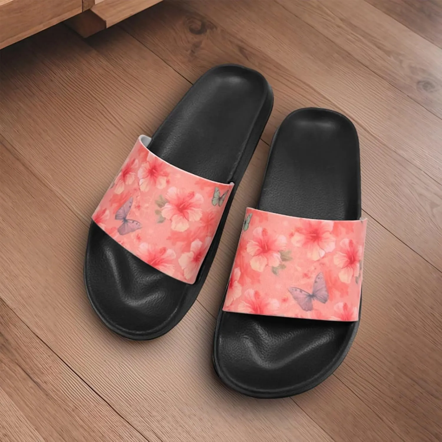 Pineapple House Slippers for Women Men Arch Support Flat Sandals Non Slip Home Pool Shower Slide Slippers