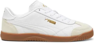 PUMA Mens Club 5V5 Lux Lace Up Sneakers Shoes Casual - Off White, White - Size 8.5 M