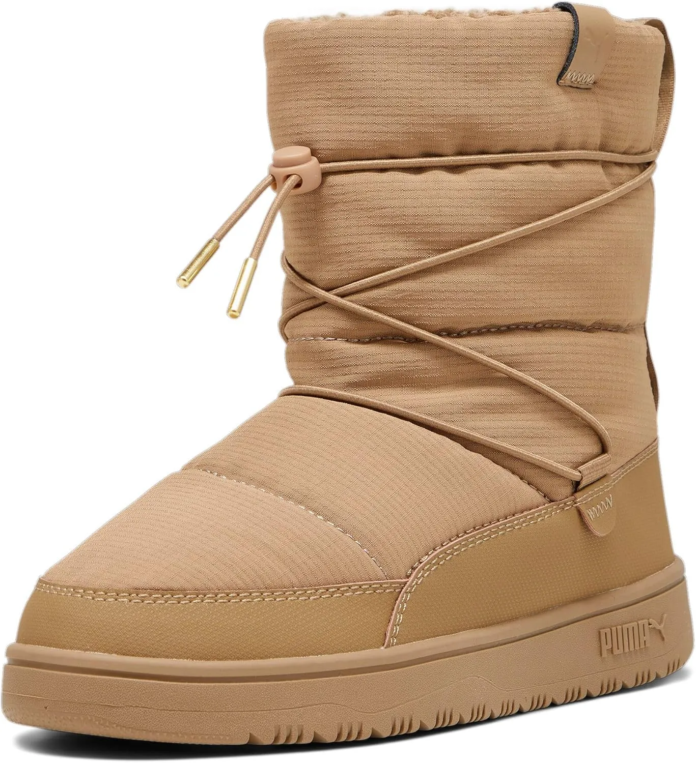 PUMA Women's Snowbae Boots, Black-Shadow Gray, 7