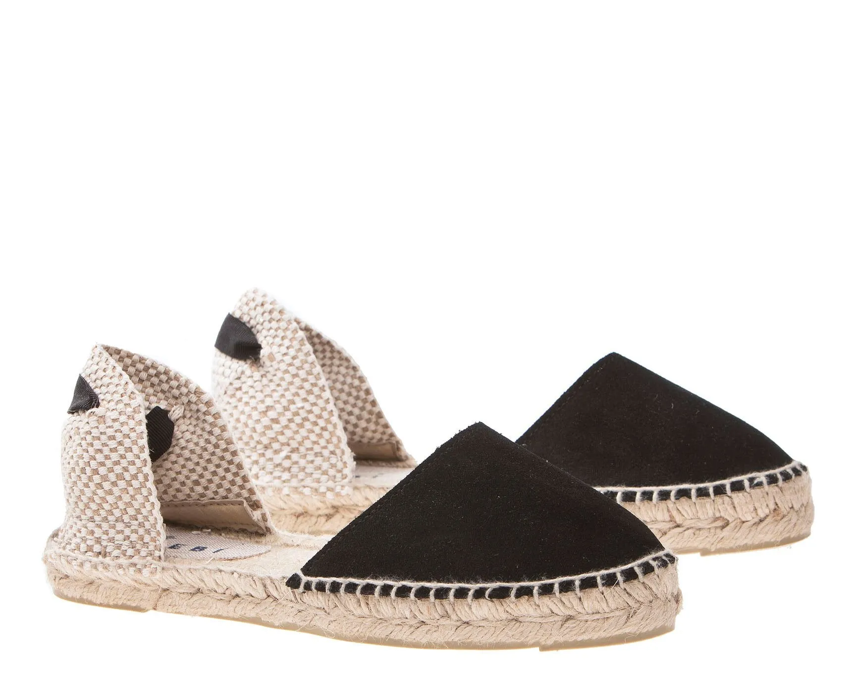 Sandals Black Instant - Unbelievable deal - Flat Hamptons