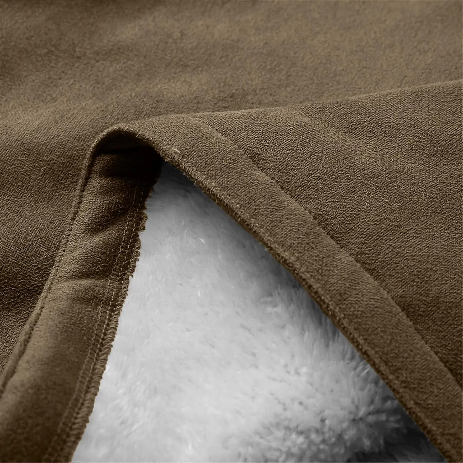 Sherpa Fleece Lined Jacket For Women 2024 Winter Warm Shearling Coat Casual Loose Plus Size Hooded Jackets With Pocket