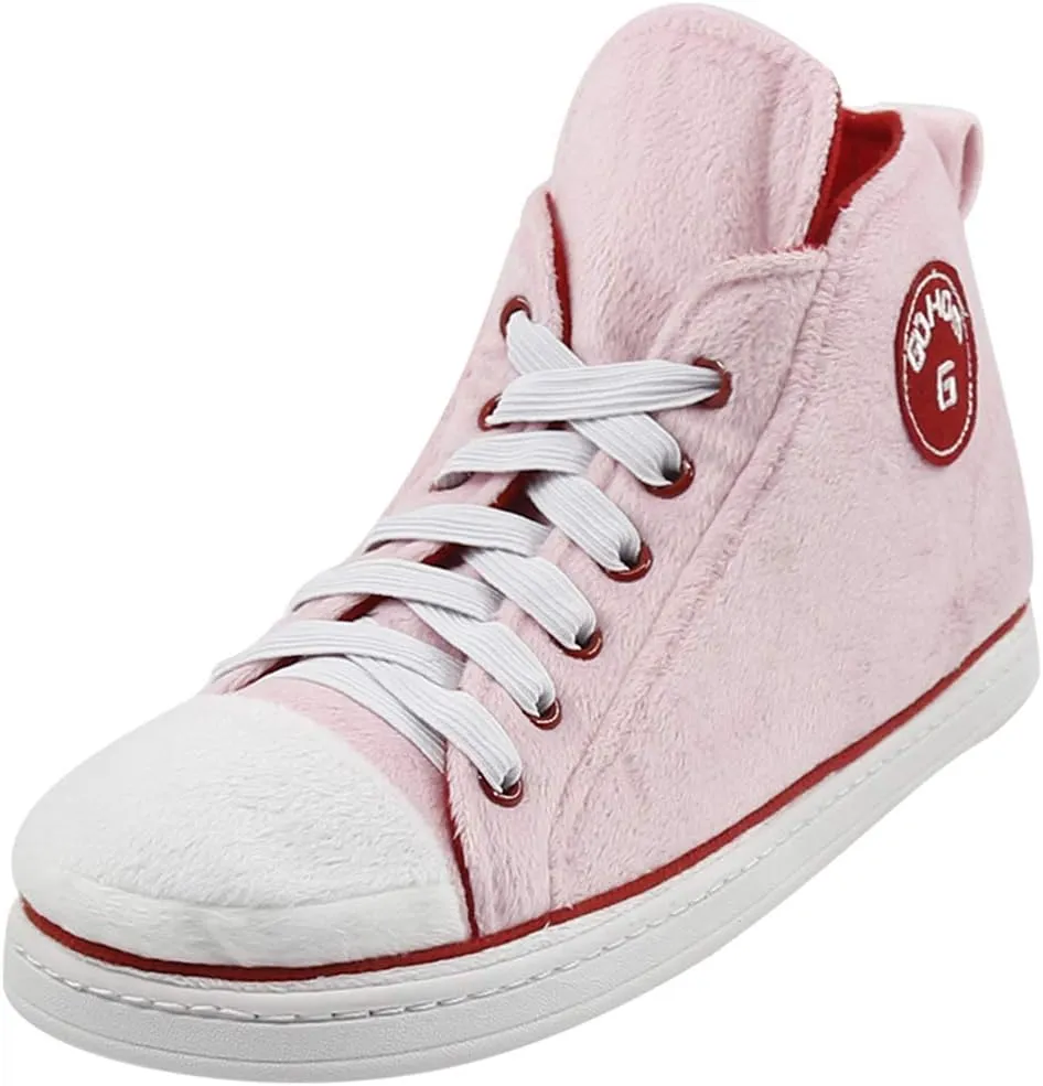 Sneaker Slippers for Women Fashion Indoor House Slipper Boots, Women's Super Soft Warm High Top Plush House Shoes for Women Slippers