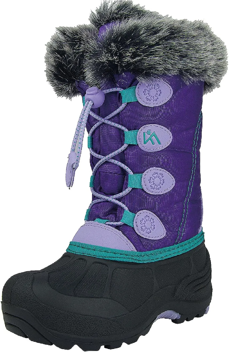Snow Boots Kids Waterproof Durable and Slip Resistant Winter Snow Boots for Boys and Girls with Insulated Fleece Lining Perfect for Snowy Adventures Ideal Snow Boots toddler to Keep Feet Warm and Dry
