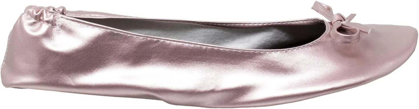 SOBEYO Foldable Ballet Flats Women's Travel Portable Comfortable Shoes
