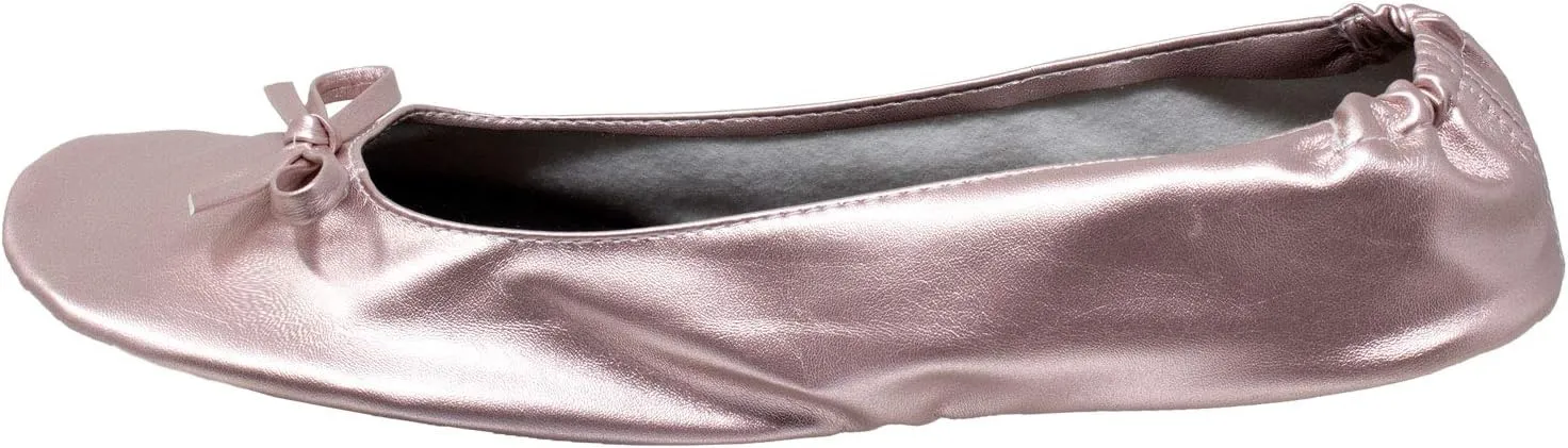 SOBEYO Foldable Ballet Flats Women's Travel Portable Comfortable Shoes