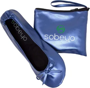 SOBEYO Foldable Ballet Flats Women's Travel Portable Comfortable Shoes