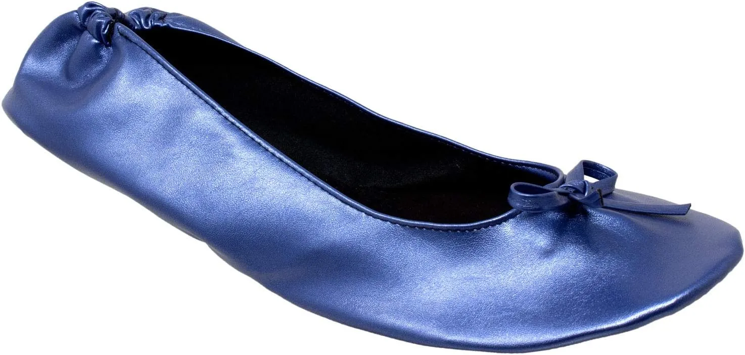 SOBEYO Foldable Ballet Flats Women's Travel Portable Comfortable Shoes