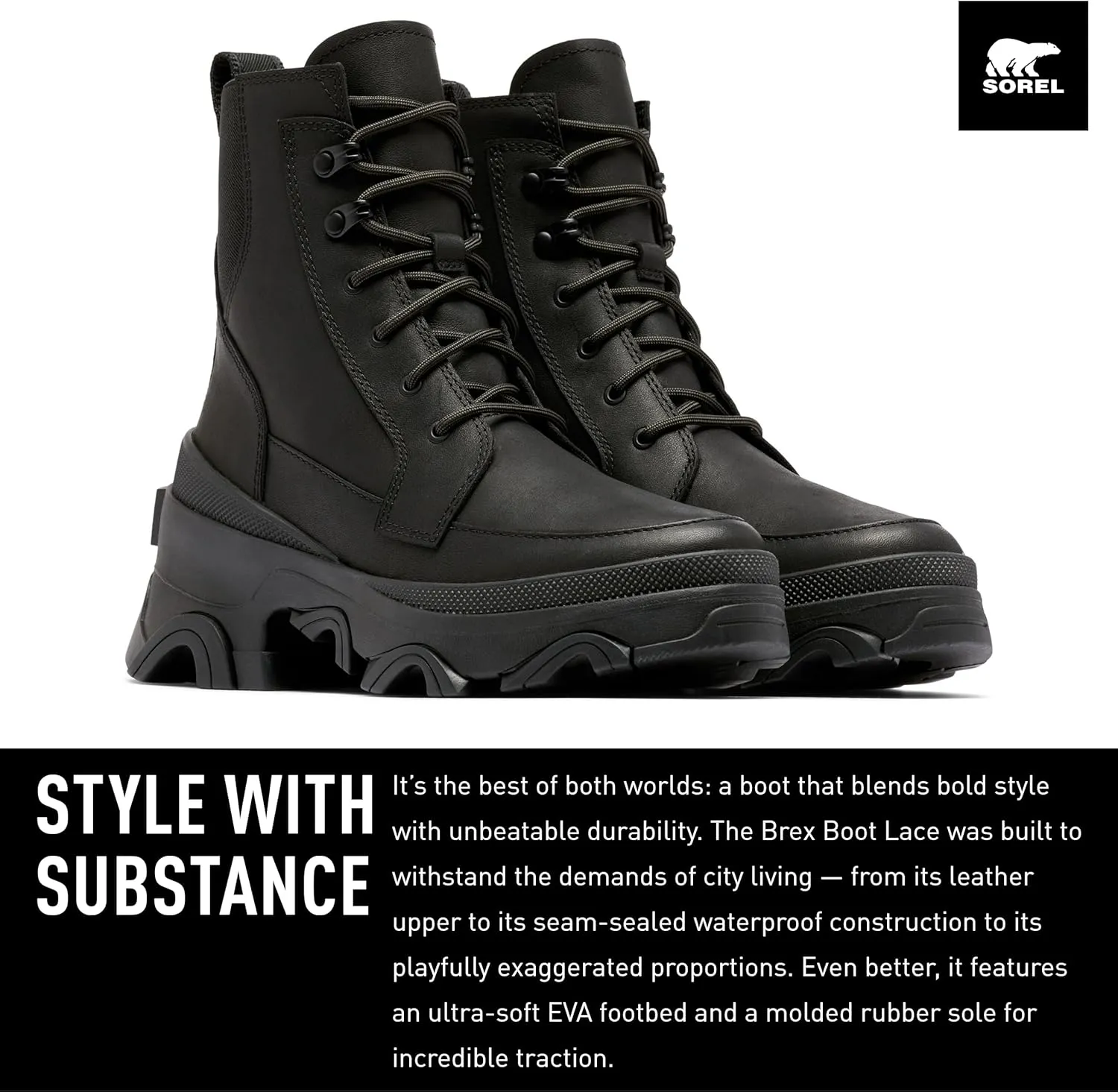 Sorel Women's Brex Lace Waterproof Boot
