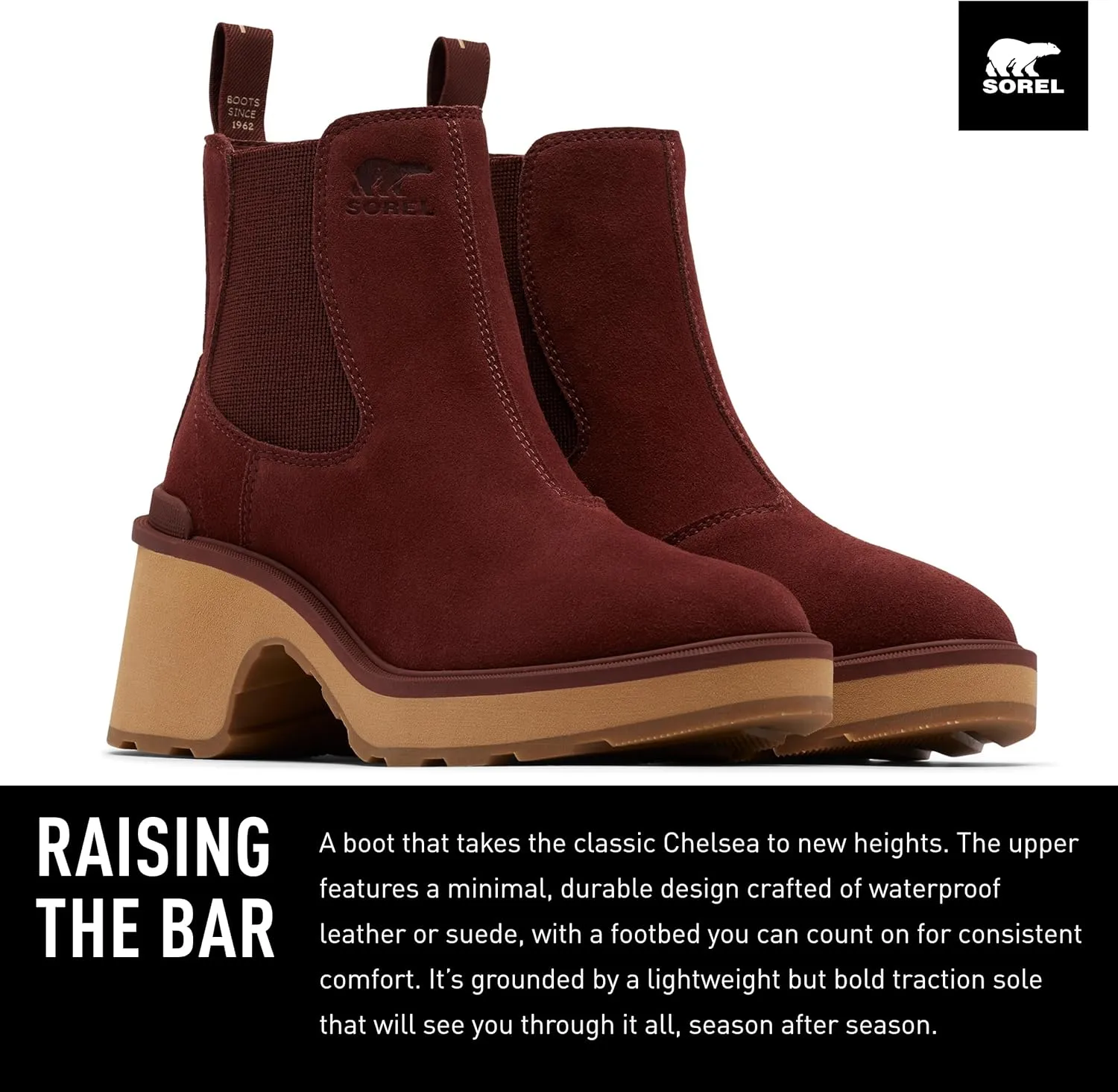 Sorel Women's Hi-Line Heel Chelsea Boots