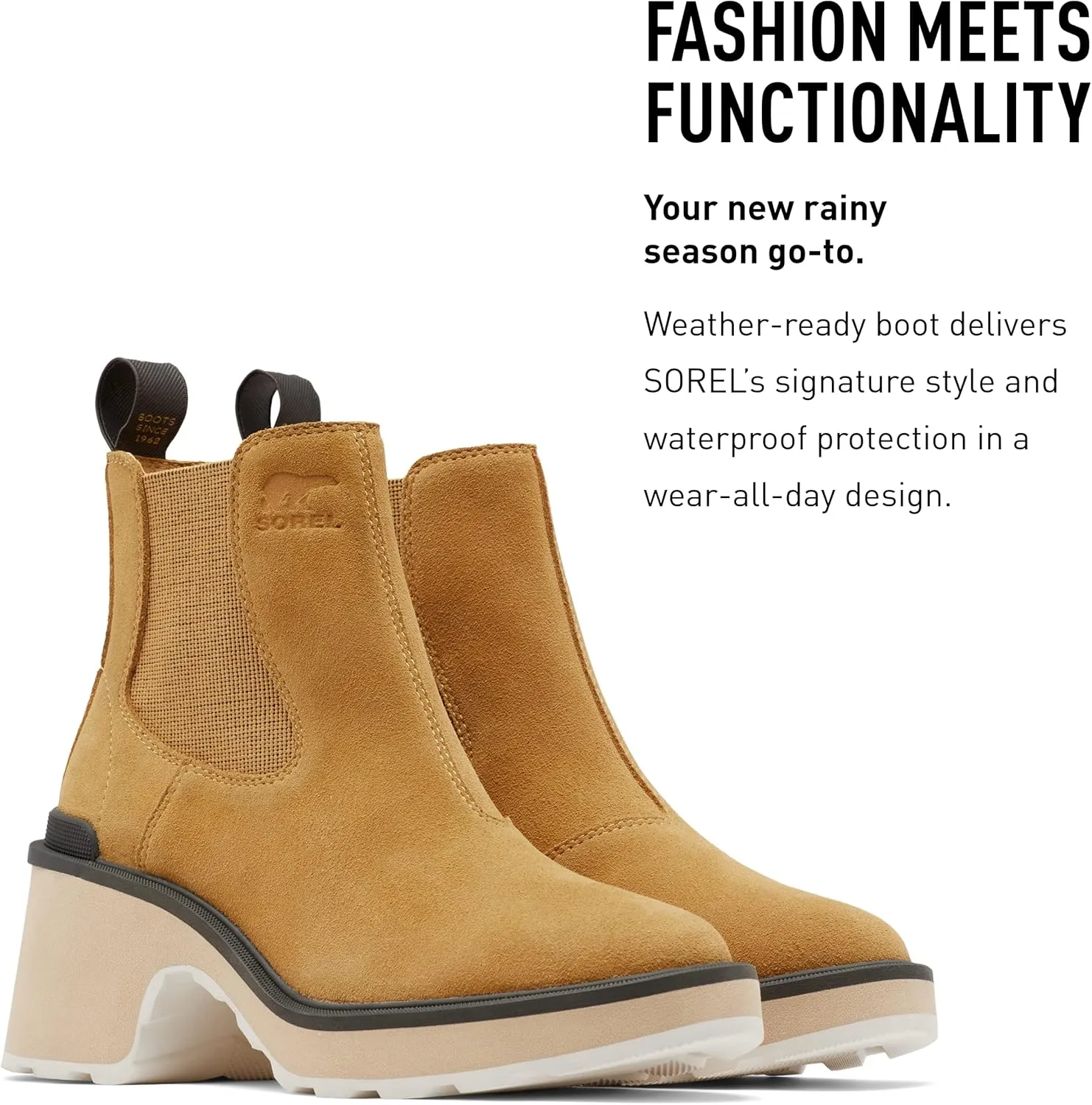 Sorel Women's Hi-Line Heel Chelsea Boots