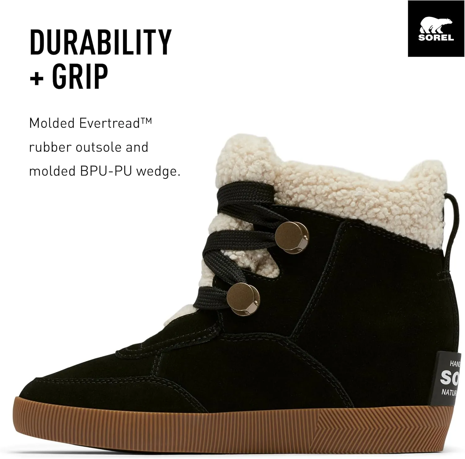 Sorel Women's Out N About Cozy Wedge Boots