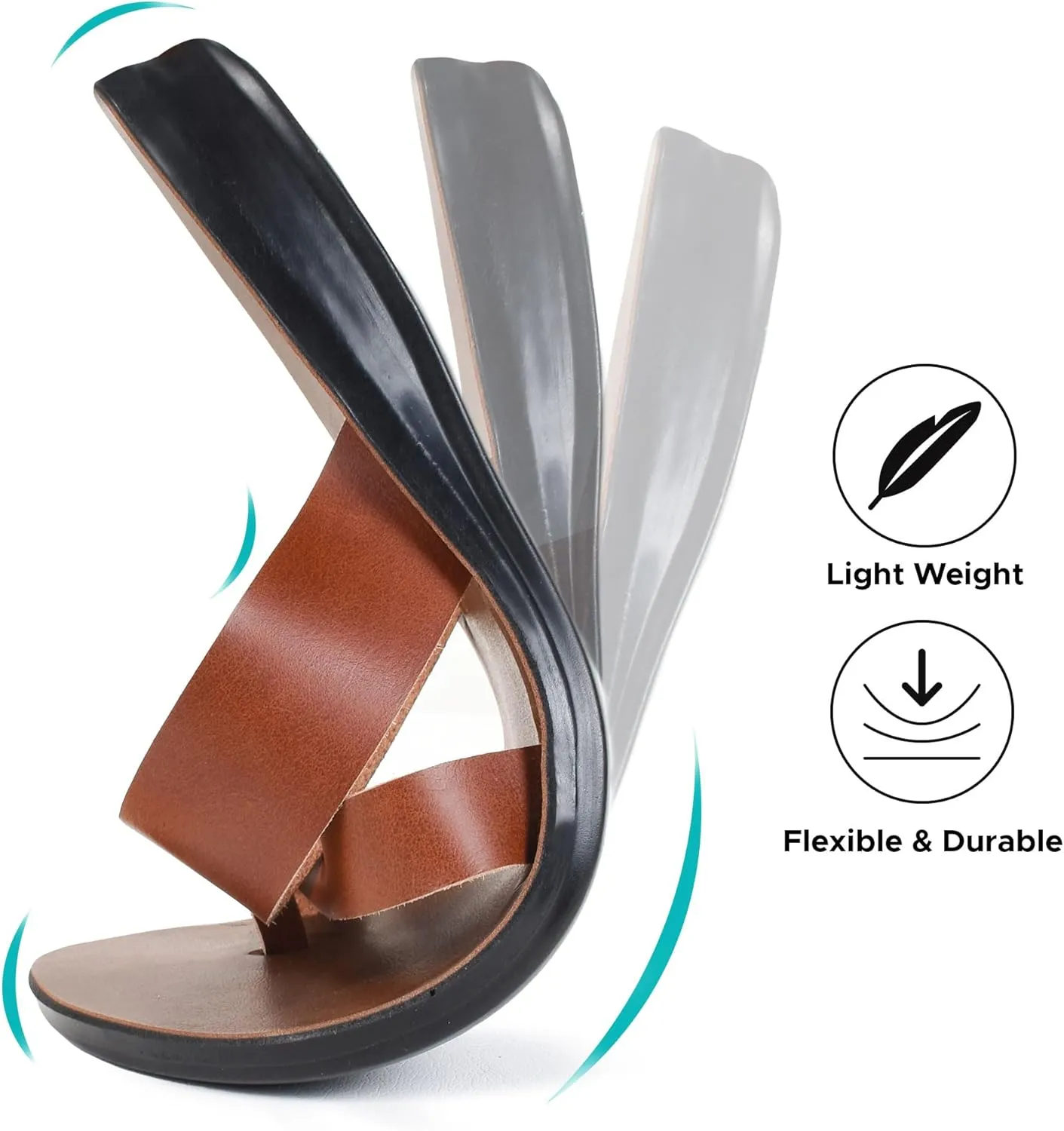 Split Toe Strap Man-Made Leather Ladies Cute Slides Outdoor Travel Dressy Flats Comfortable Walking Casual Summer Sandals for Women Fashion Footwear