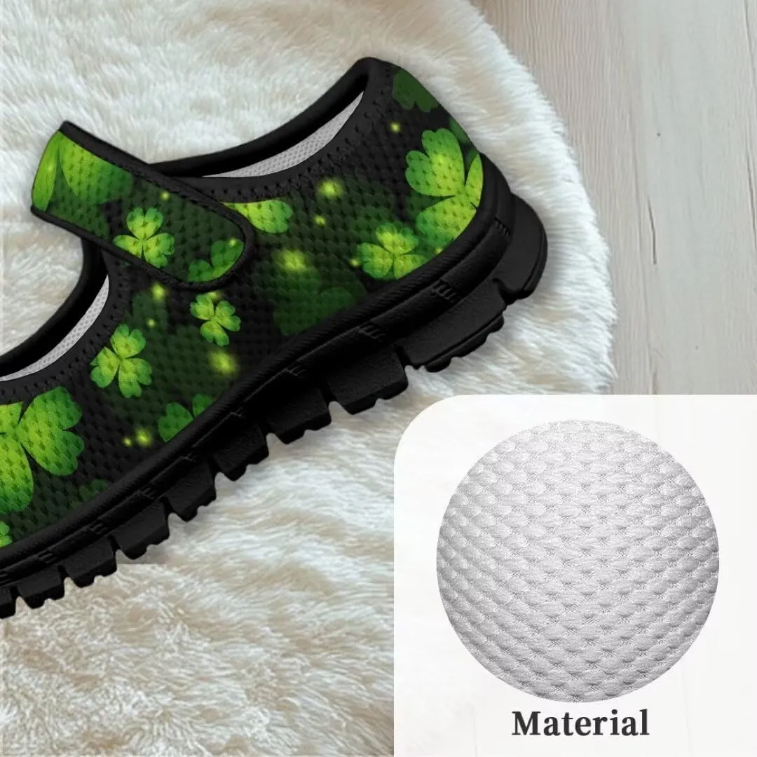 St. Patrick's Day Toddler Little Girl Mary Jane Dress Shoes Ballet Flats School Uniform Shoes for Wedding, Party