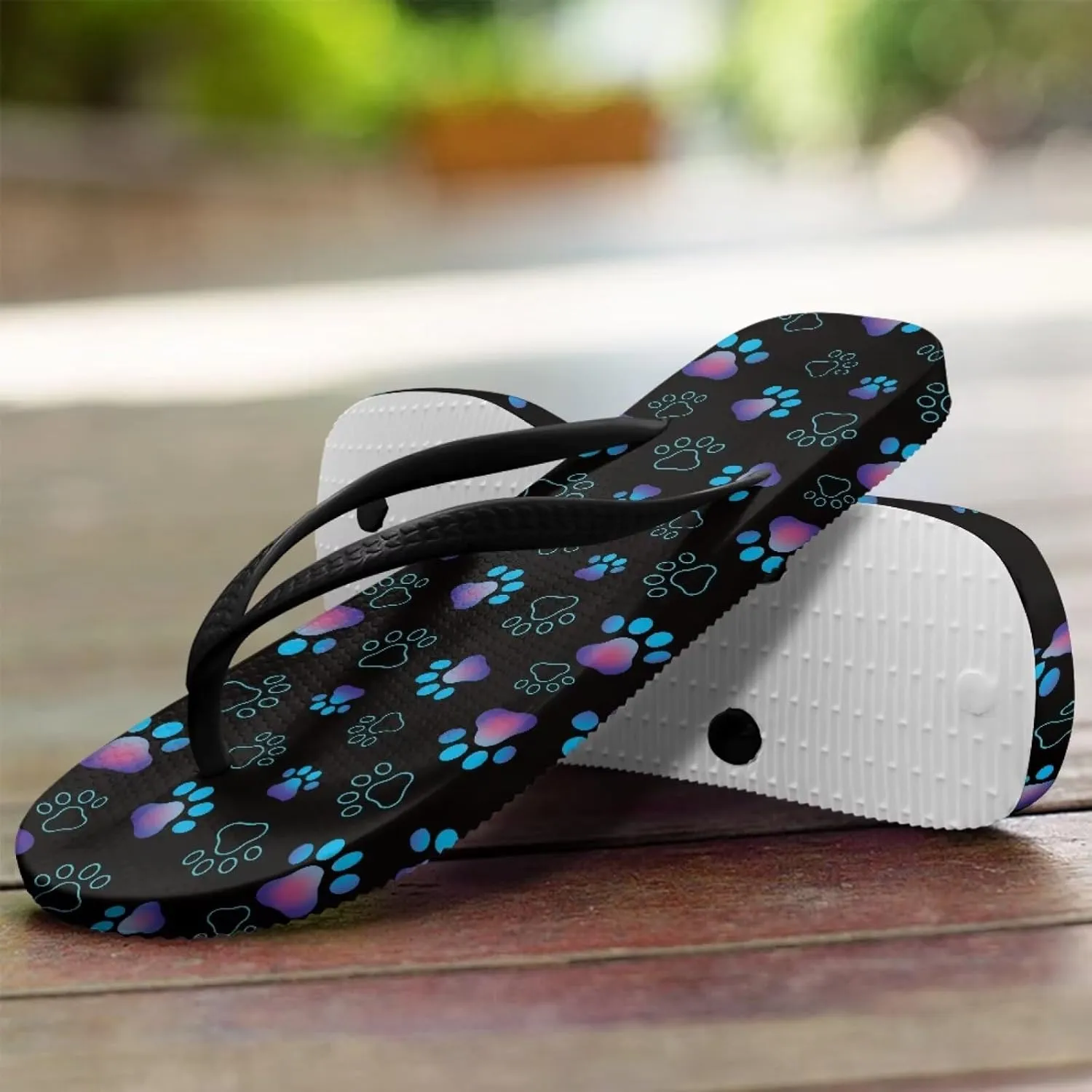 Summer Slides for Women Non Slip EVA Sole Pool Sandals with Shock Resistant Quick-Dry Beach Flip Flops
